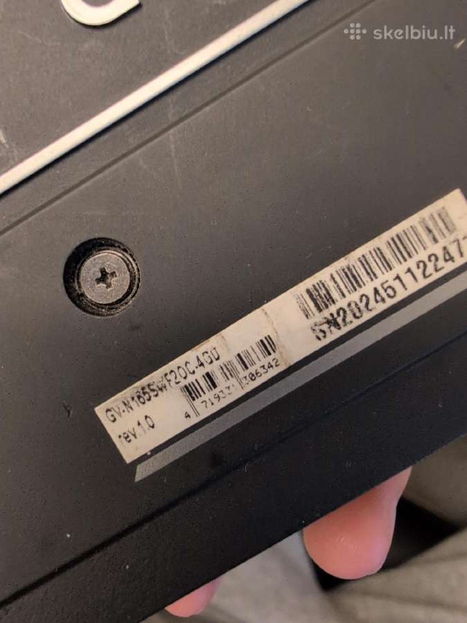 Vaizdo plokštė Gtx 1650 super 4gb - nuotraukos Nr. 3