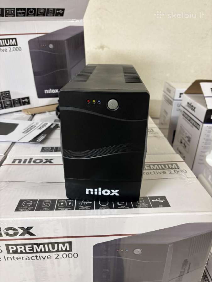 Nauji Nilox Ups: 3000va (sinusas), 2000va, 1200va - nuotraukos Nr. 5