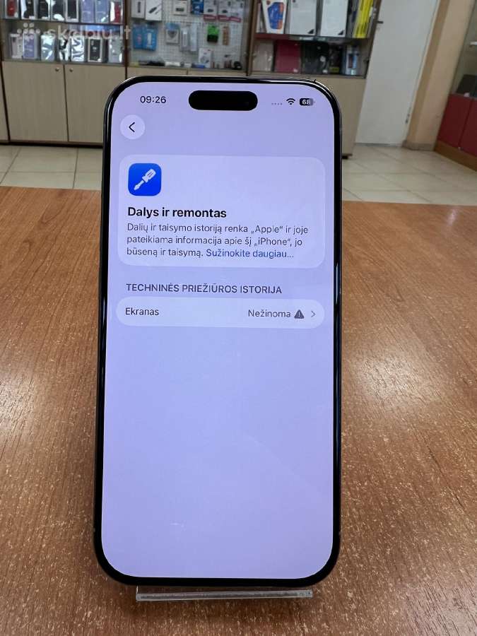 Apple iPhone 16 Pro 512 GB (Naudotas) - nuotraukos Nr. 2