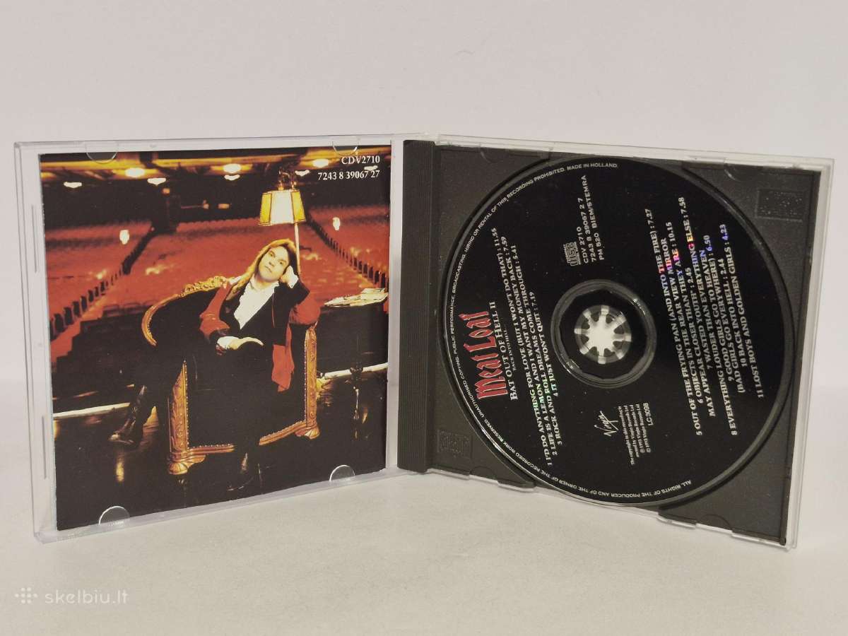 Audio CD Meat Loaf – Bat Out Of Hell II: Back Into - nuotraukos Nr. 2