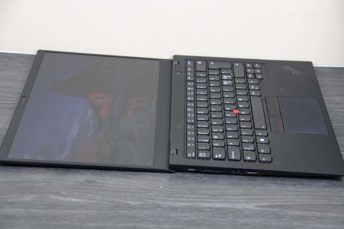 Lenovo Carbon X1 6th i7 16gb 512gb Fhd Ips - nuotraukos Nr. 9