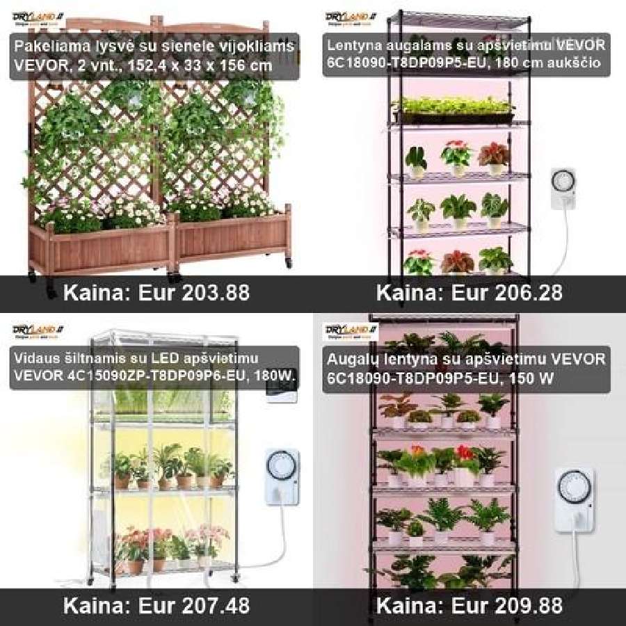 Akvariumo ir Augalų Auginimo Sprendimai - nuotraukos Nr. 29