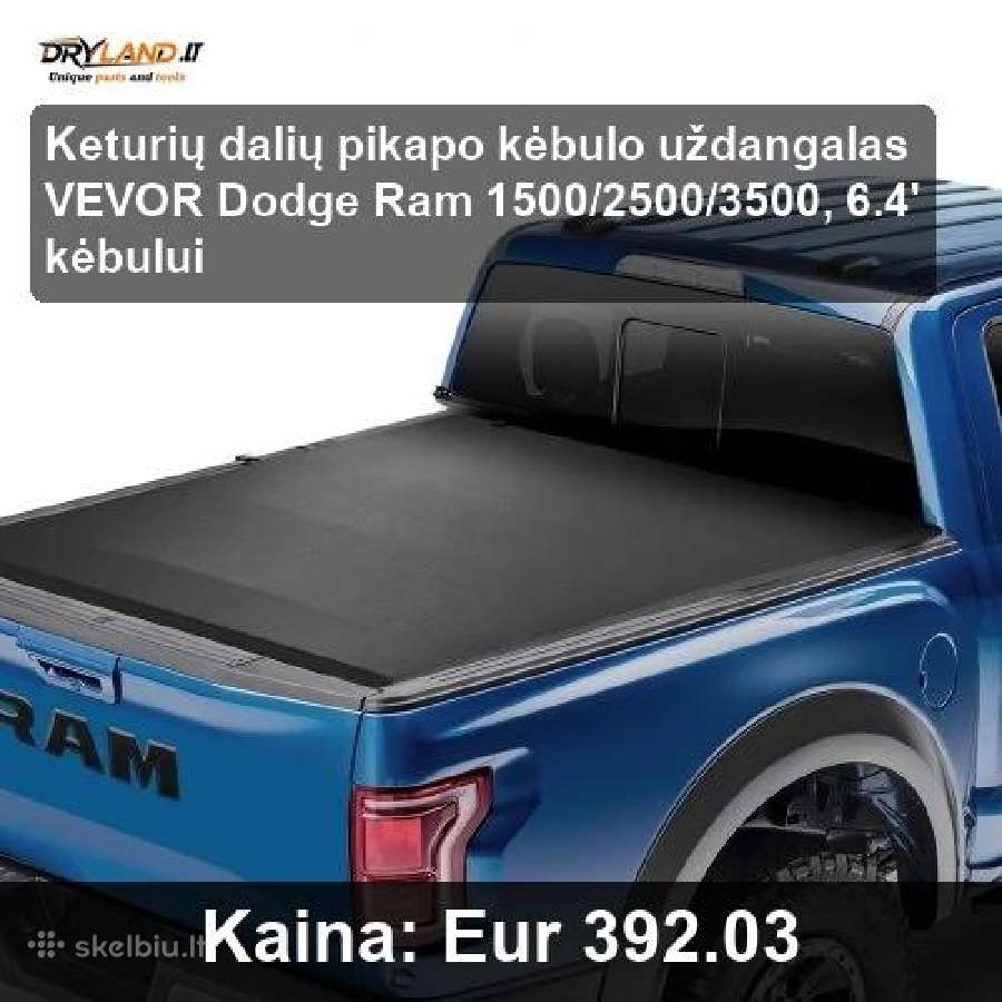 Automobilių ir pikapų kėbulo uždangalai - nuotraukos Nr. 2
