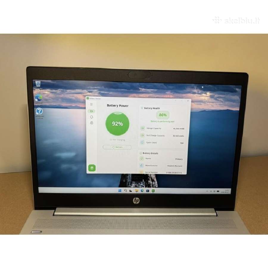 Hp Probook 450 G7 15 colių 8gb/256gb - nuotraukos Nr. 4