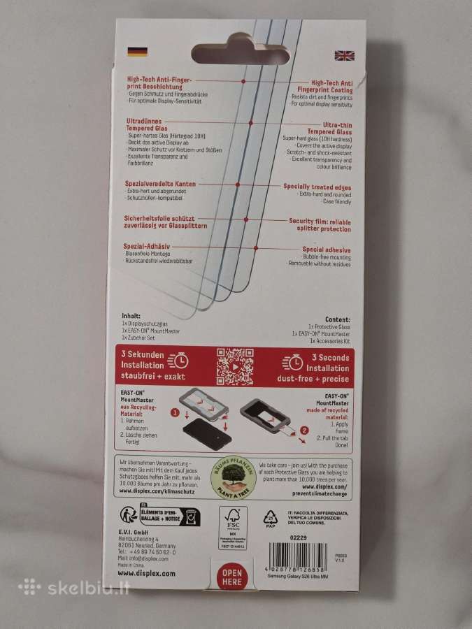Samsung S26 Ultra apsauginis stiklas - nuotraukos Nr. 3
