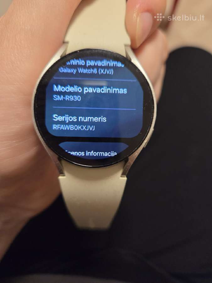 Samsung watch 6 - nuotraukos Nr. 3