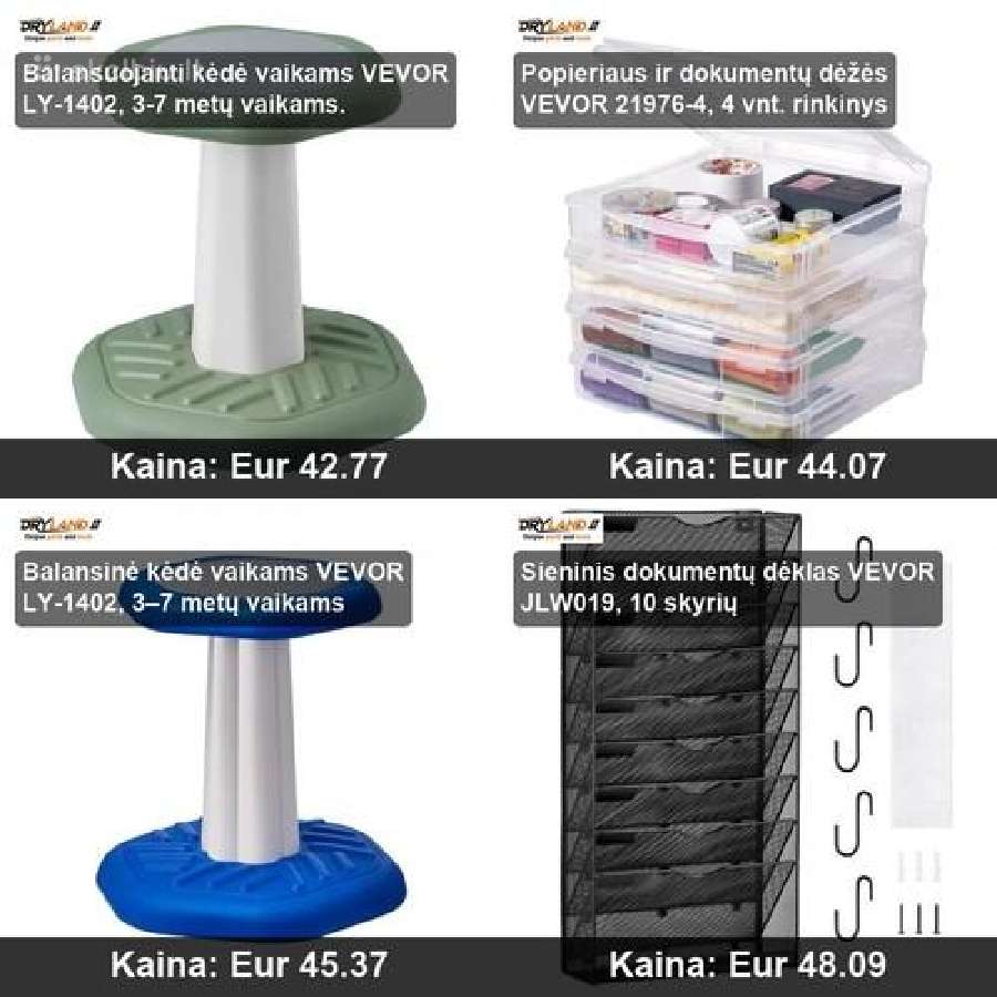 Vevor biuro baldai – patogumas, stilius ir tvarka - nuotraukos Nr. 3