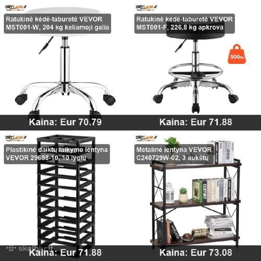 Vevor biuro baldai – patogumas, stilius ir tvarka - nuotraukos Nr. 10