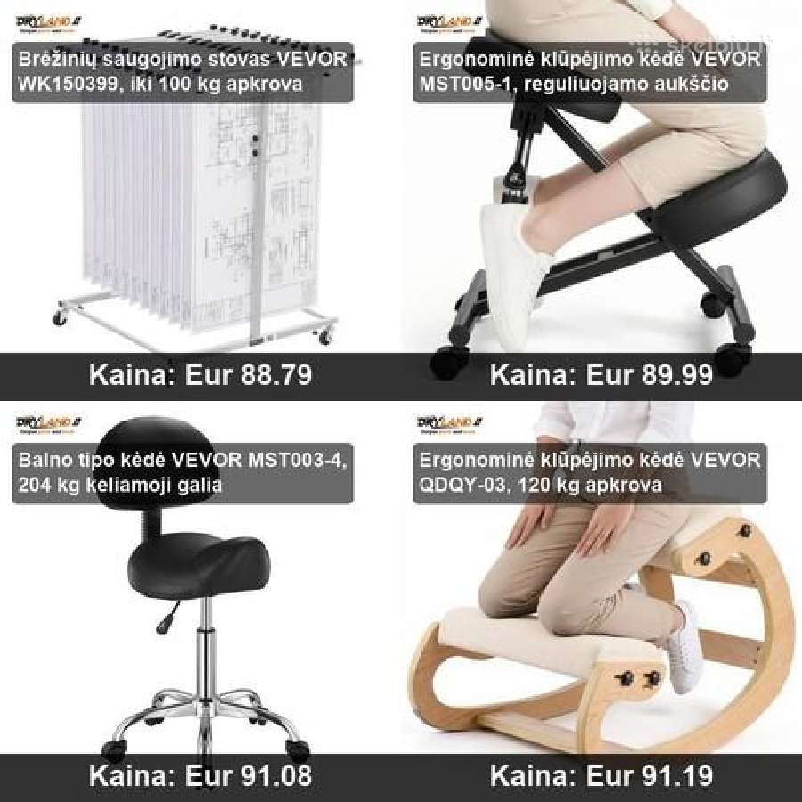 Vevor biuro baldai – patogumas, stilius ir tvarka - nuotraukos Nr. 15