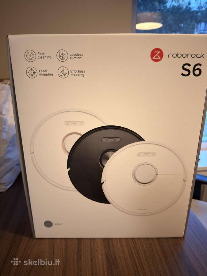 Roborock s6 robotas siurblys su plovimo funkcija - nuotraukos Nr. 2