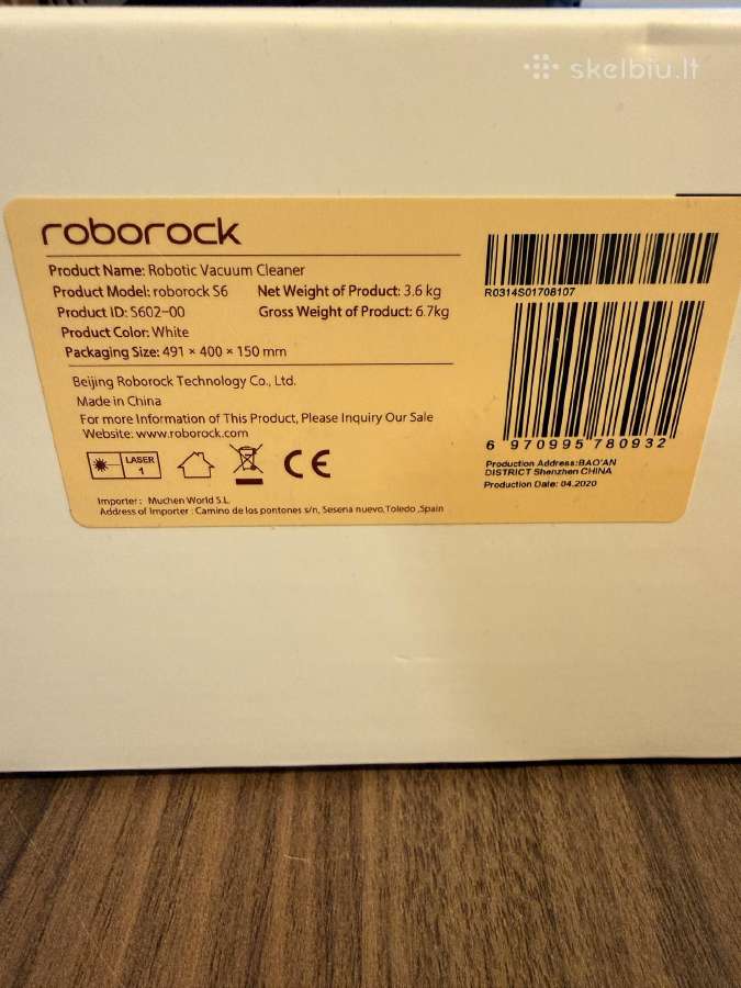 Roborock s6 robotas siurblys su plovimo funkcija - nuotraukos Nr. 11