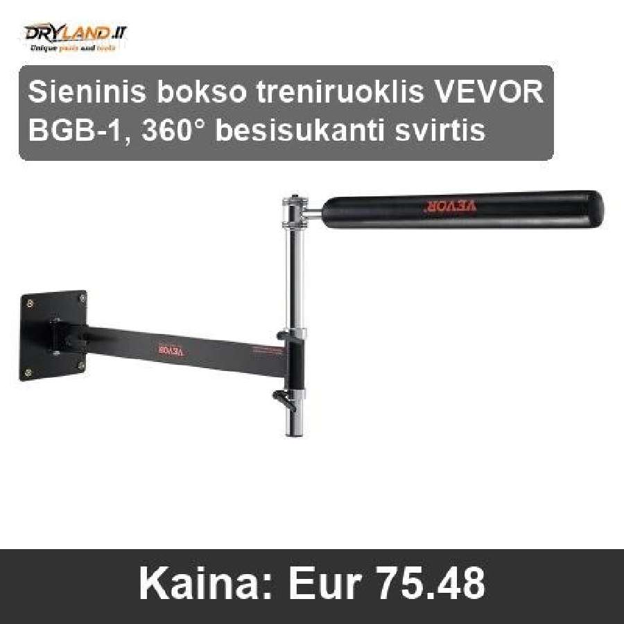 Bokso įranga: kriaušės, stovai ir treniruokliai - nuotraukos Nr. 3