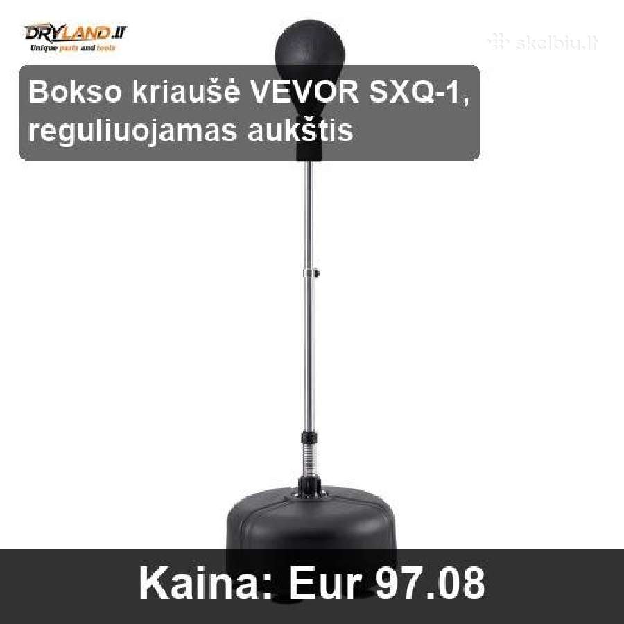 Bokso įranga: kriaušės, stovai ir treniruokliai - nuotraukos Nr. 7