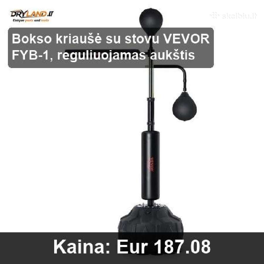 Bokso įranga: kriaušės, stovai ir treniruokliai - nuotraukos Nr. 10