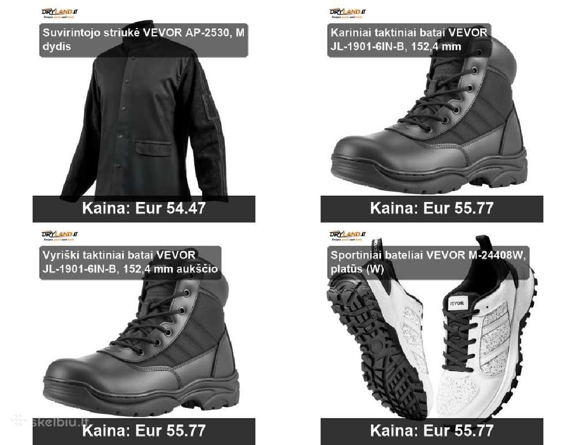 Darbo saugos priemonės suvirinimui, avalynė - nuotraukos Nr. 29