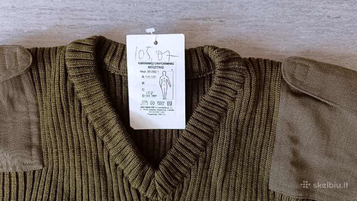 Karininko megztinis - nuotraukos Nr. 2
