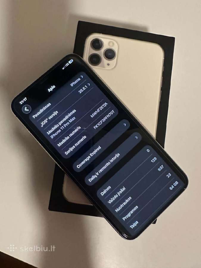 iPhone 11 pro max - nuotraukos Nr. 2
