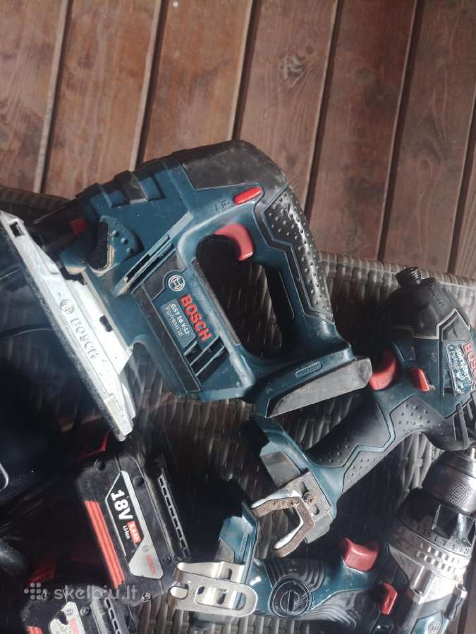 Bosch Profesional mažai naudoti įrankiai - nuotraukos Nr. 2