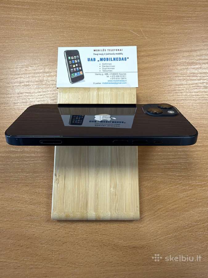 iPhone 13 Midnight 128gb Kaina 240eur - nuotraukos Nr. 4