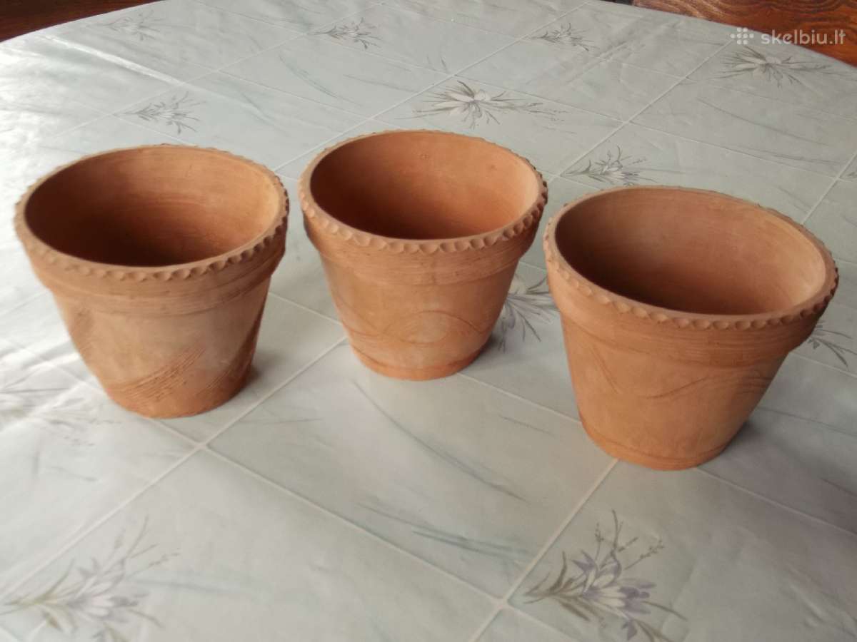 Plastmasiniai vazonai, vazonėliai - nuotraukos Nr. 7