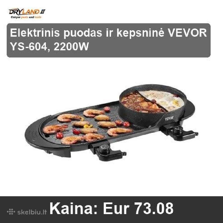 Elektriniai Griliai ir Puodai – Skonis Patogumas - nuotraukos Nr. 2