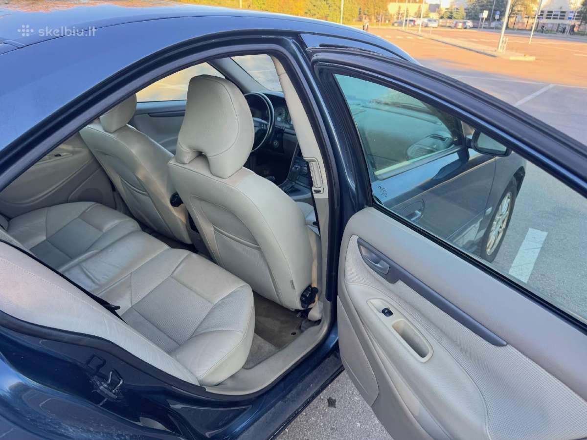 Volvo S60 D5 120kw 2004 automatas mėlynas auto - nuotraukos Nr. 6