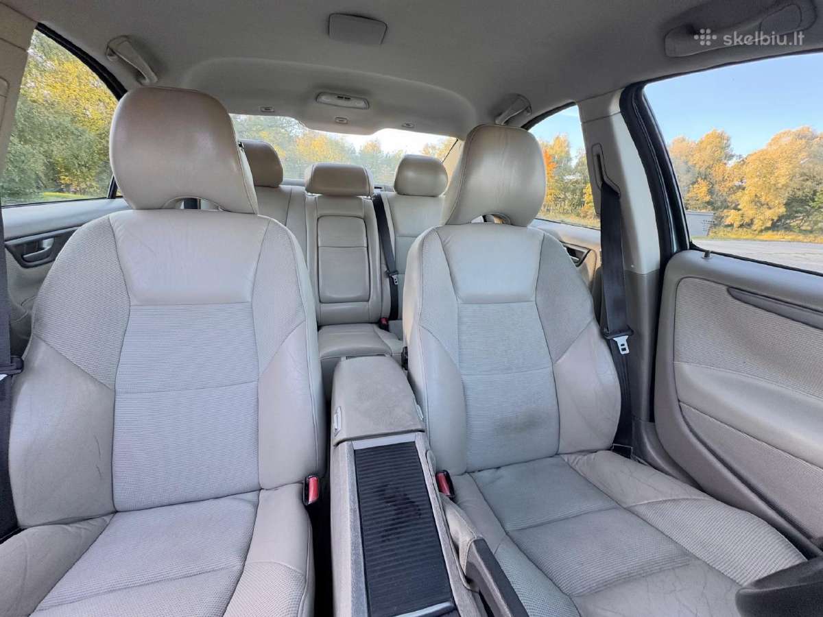Volvo S60 D5 120kw 2004 automatas mėlynas auto - nuotraukos Nr. 7