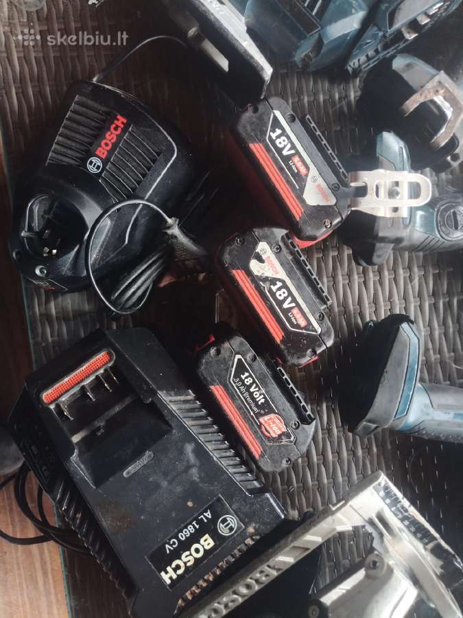 Bosch Profesional mažai naudoti įrankiai - nuotraukos Nr. 3