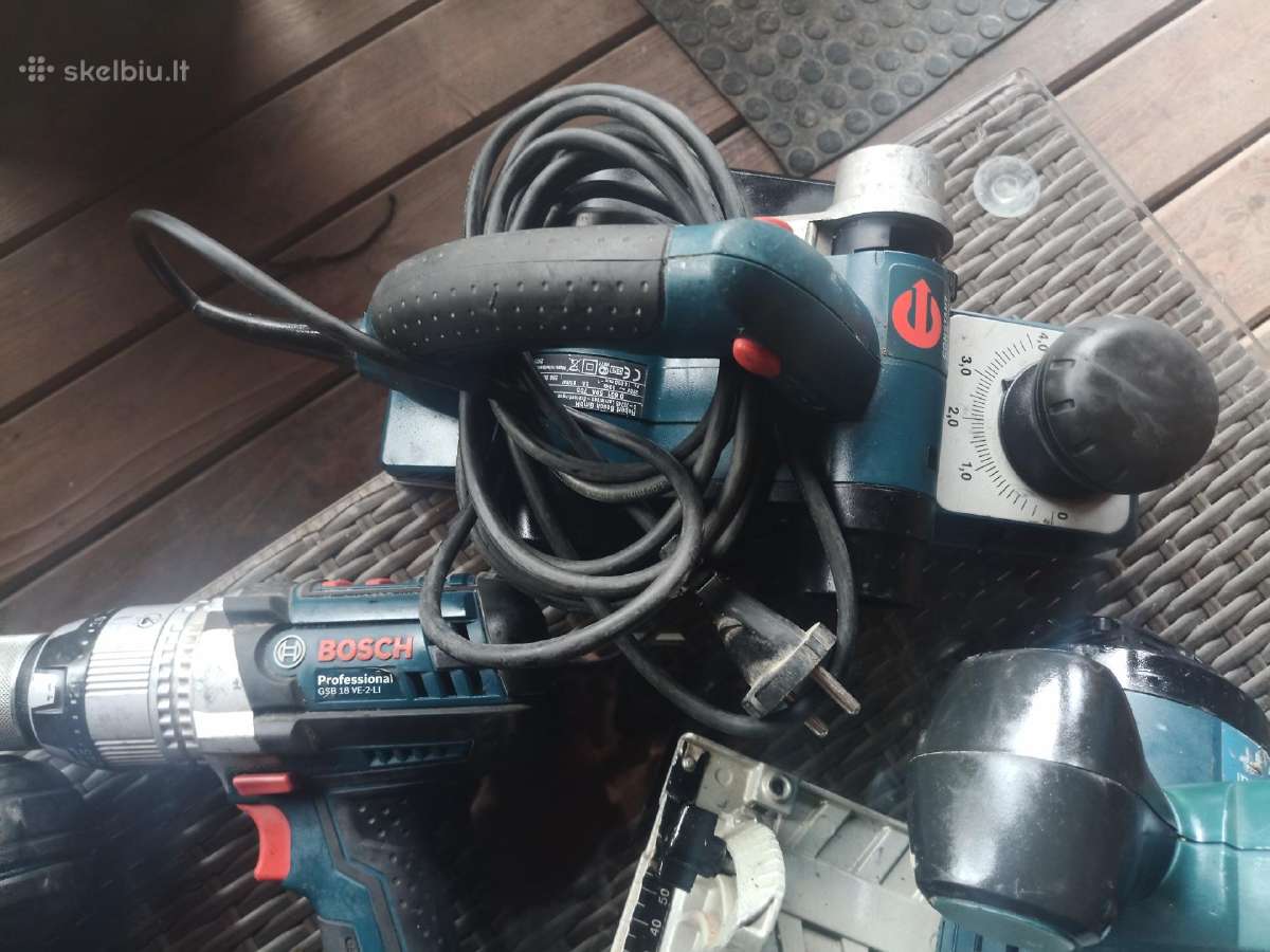 Bosch Profesional mažai naudoti įrankiai - nuotraukos Nr. 8