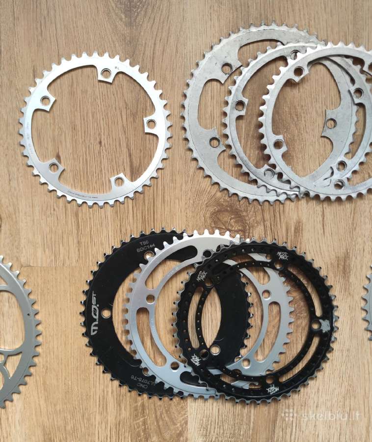 Priekinės žvaigždės chainrings 144 135 130 110 Bcd - nuotraukos Nr. 3