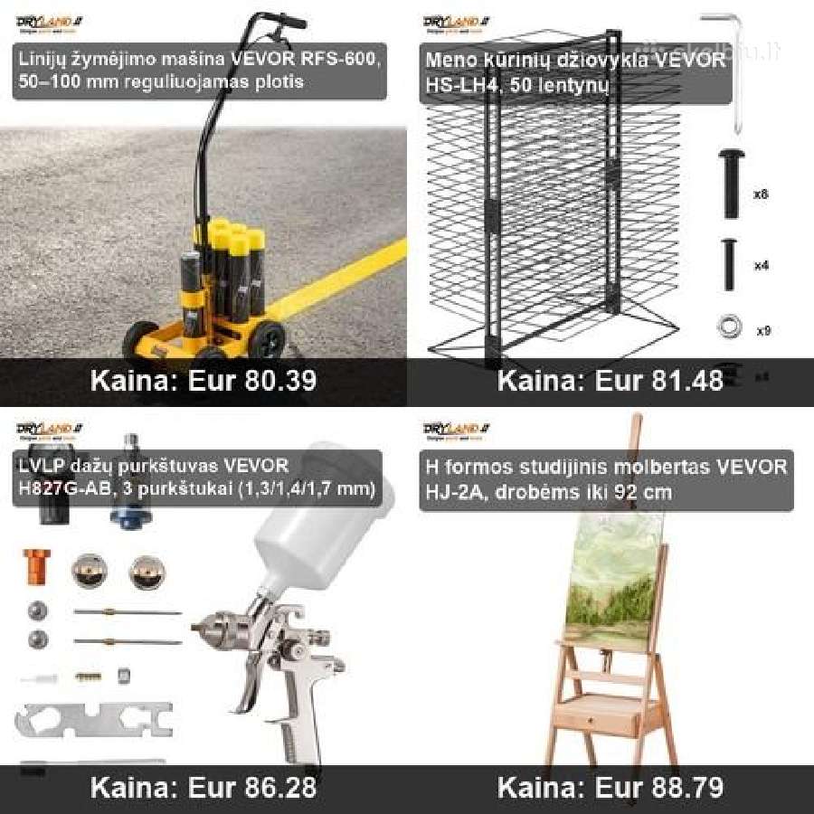 Aerografijos dažymo įranga - nuotraukos Nr. 12