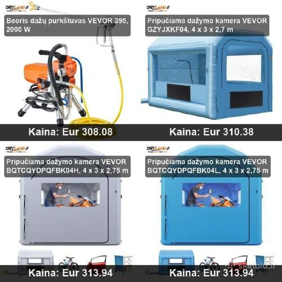 Aerografijos dažymo įranga - nuotraukos Nr. 29