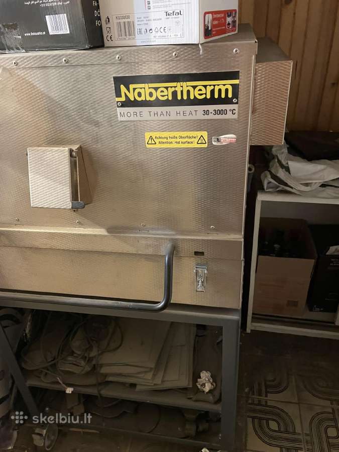 Profesionali Nabertherm Gf 75 elektrinė krosnis - nuotraukos Nr. 3
