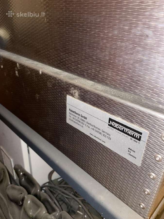 Profesionali Nabertherm Gf 75 elektrinė krosnis - nuotraukos Nr. 7