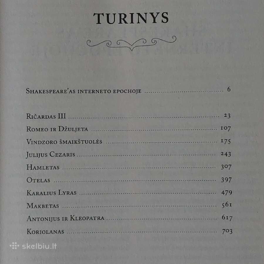 William Shakespeare / knyga Didysis Šekspyras . - nuotraukos Nr. 4