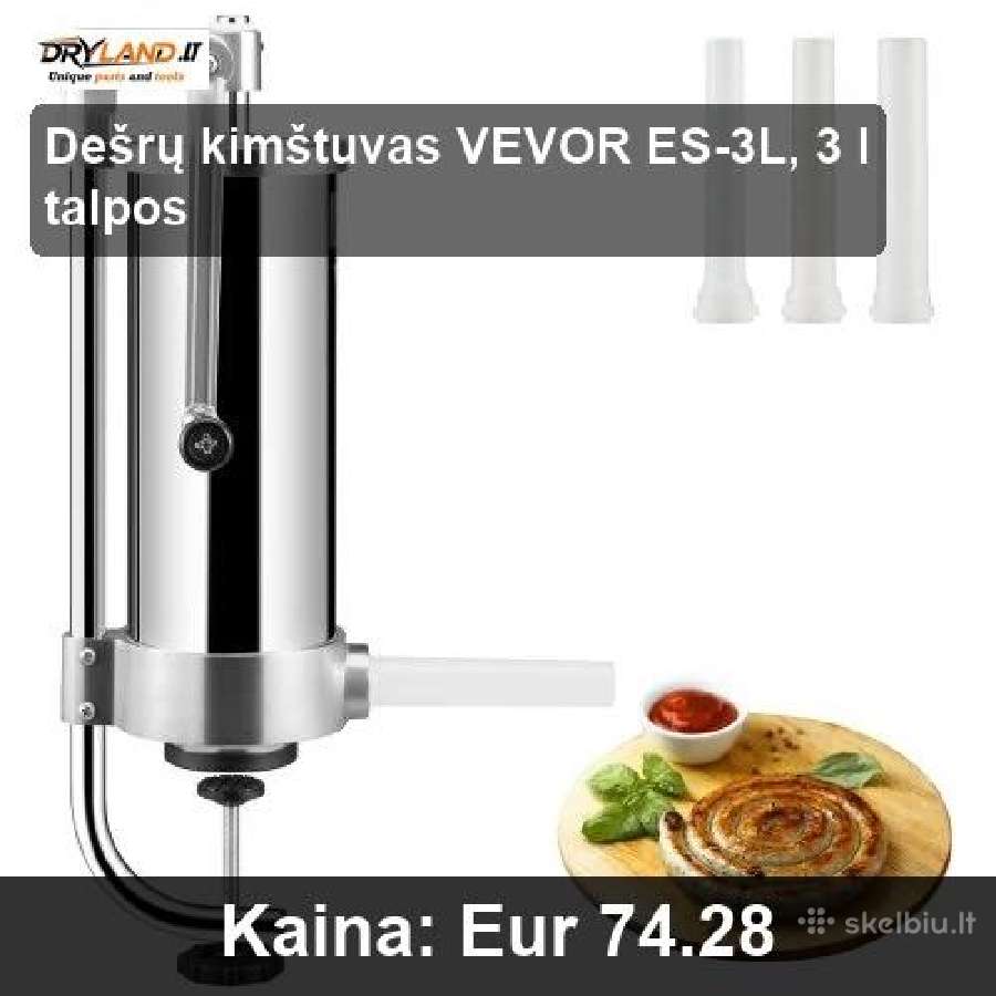 Dešrų Kimštuvas – Namų ir Komercinei Produkcijai - nuotraukos Nr. 2
