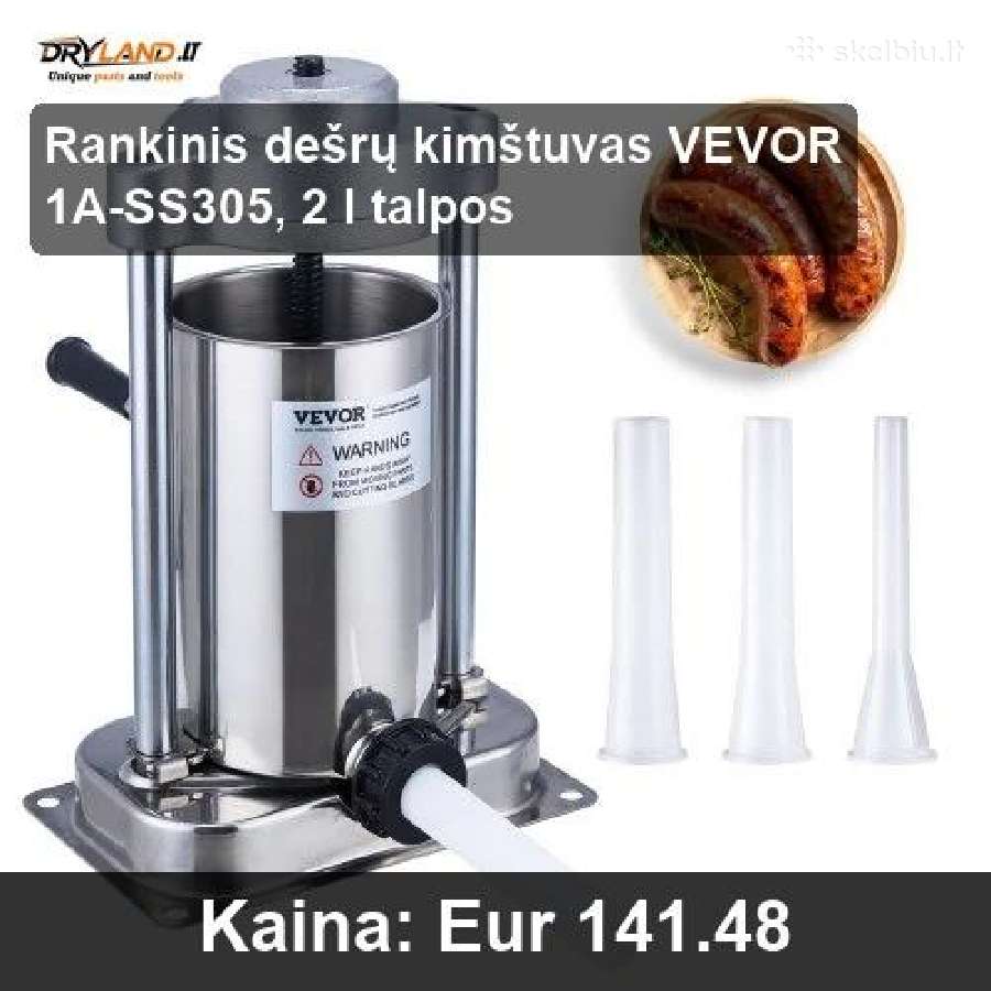 Dešrų Kimštuvas – Namų ir Komercinei Produkcijai - nuotraukos Nr. 7