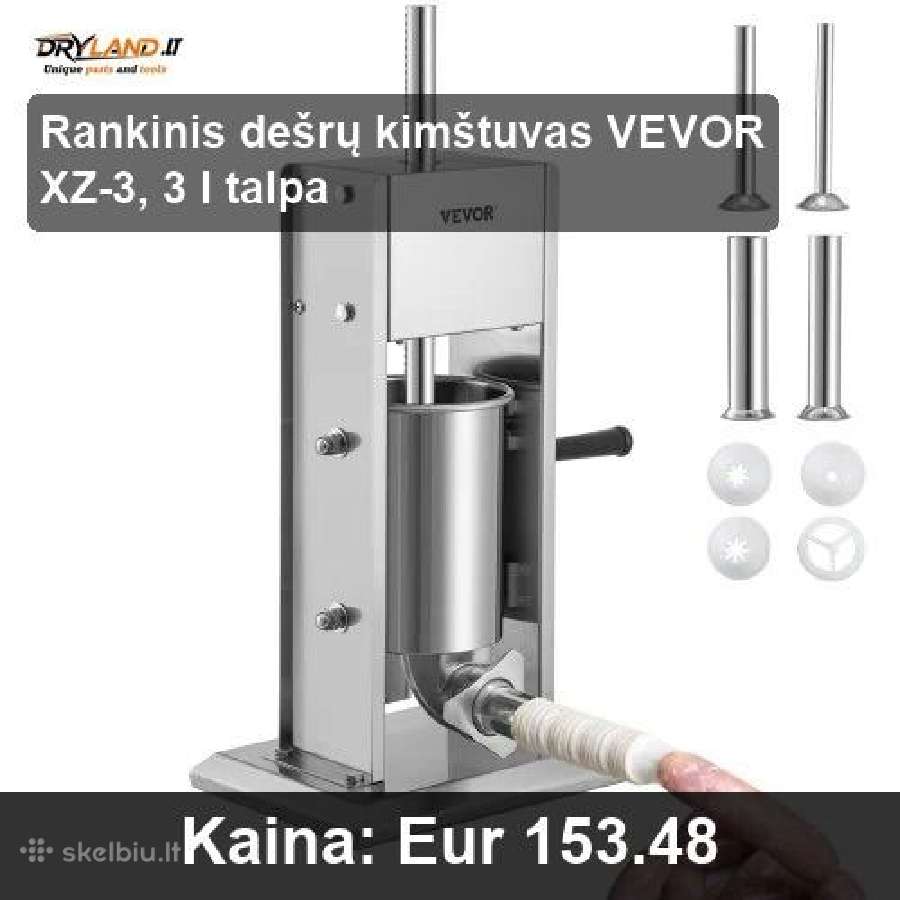Dešrų Kimštuvas – Namų ir Komercinei Produkcijai - nuotraukos Nr. 8