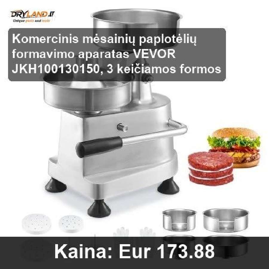Dešrų Kimštuvas – Namų ir Komercinei Produkcijai - nuotraukos Nr. 12