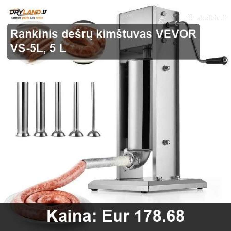 Dešrų Kimštuvas – Namų ir Komercinei Produkcijai - nuotraukos Nr. 14