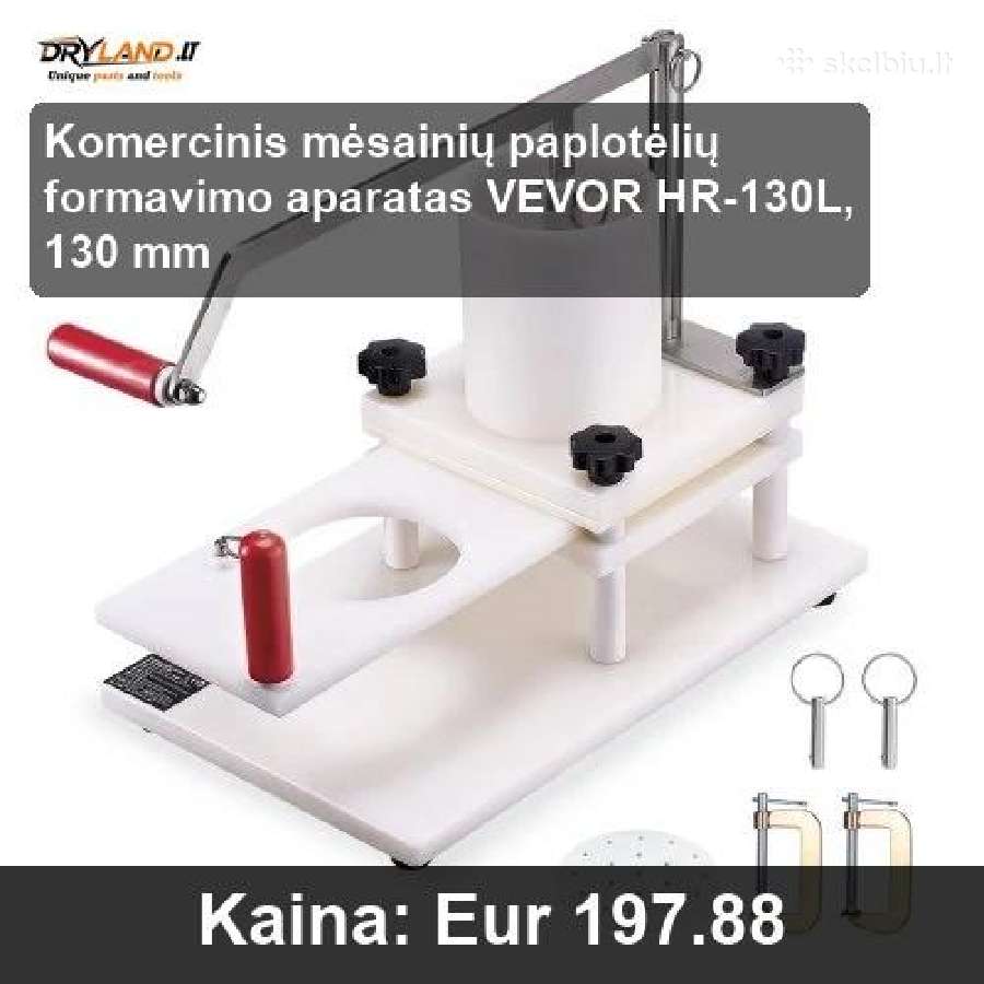 Dešrų Kimštuvas – Namų ir Komercinei Produkcijai - nuotraukos Nr. 16