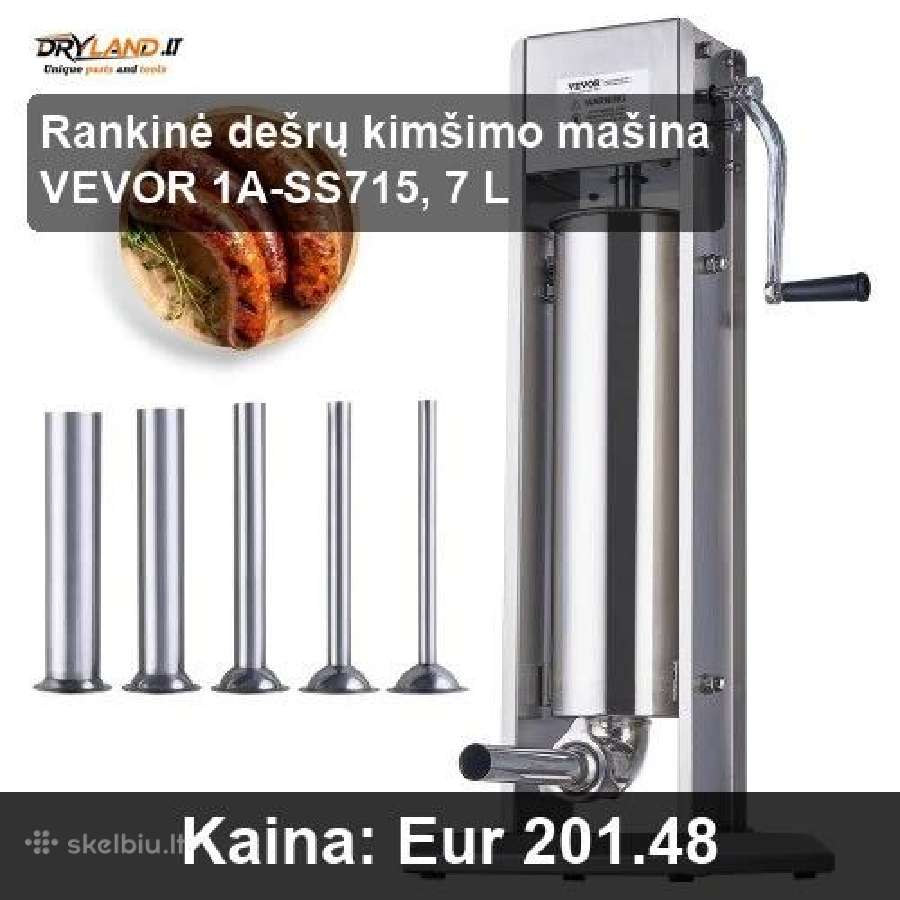 Dešrų Kimštuvas – Namų ir Komercinei Produkcijai - nuotraukos Nr. 17