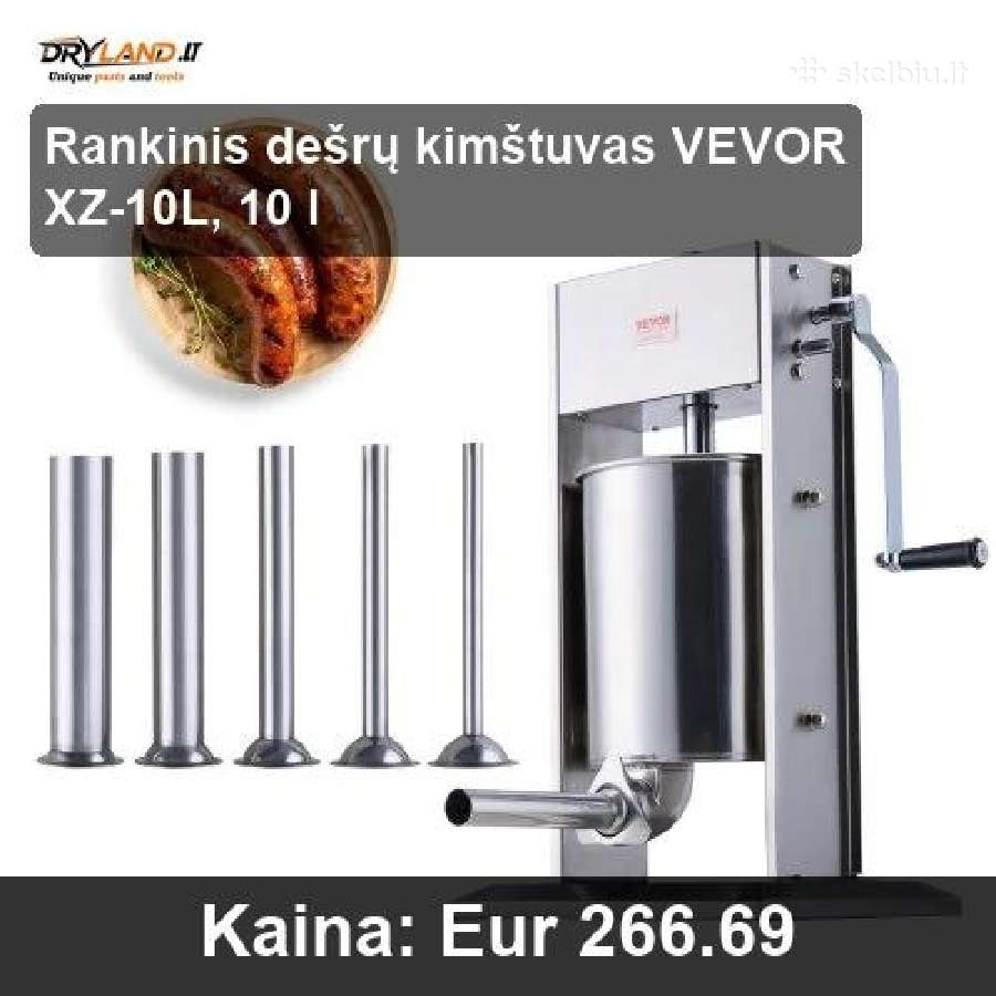 Dešrų Kimštuvas – Namų ir Komercinei Produkcijai - nuotraukos Nr. 18