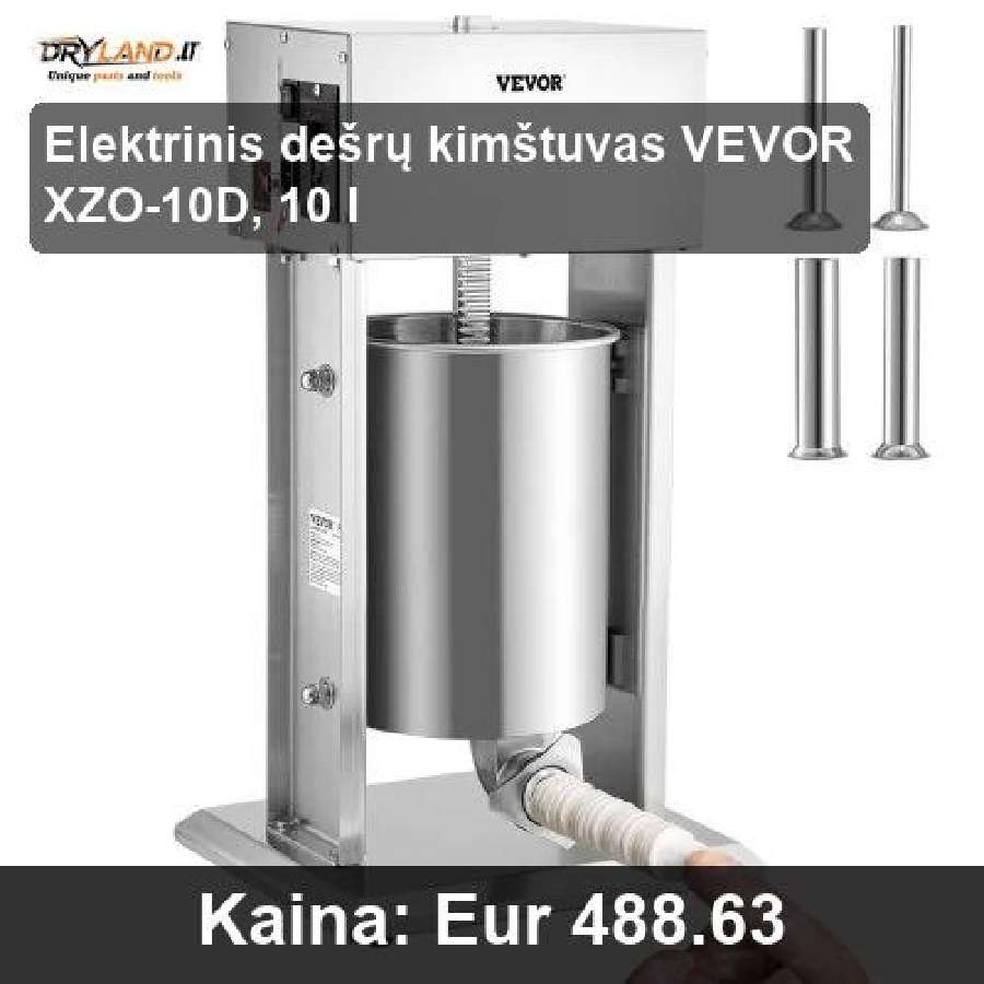 Dešrų Kimštuvas – Namų ir Komercinei Produkcijai - nuotraukos Nr. 22
