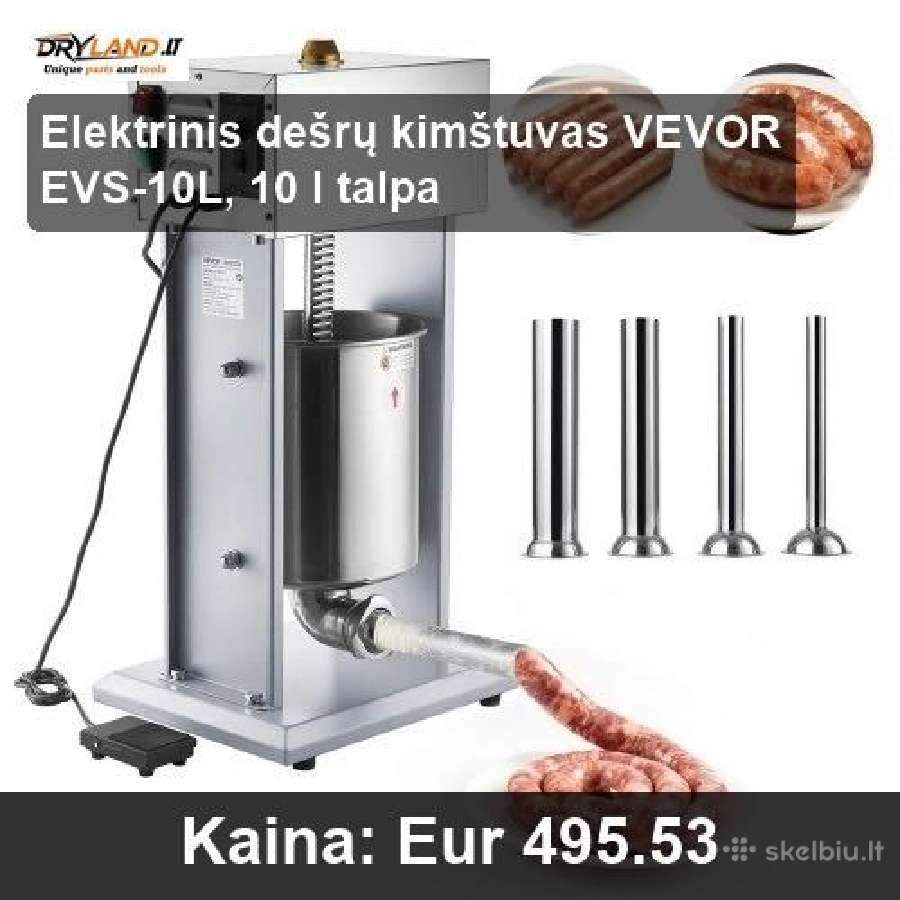 Dešrų Kimštuvas – Namų ir Komercinei Produkcijai - nuotraukos Nr. 23