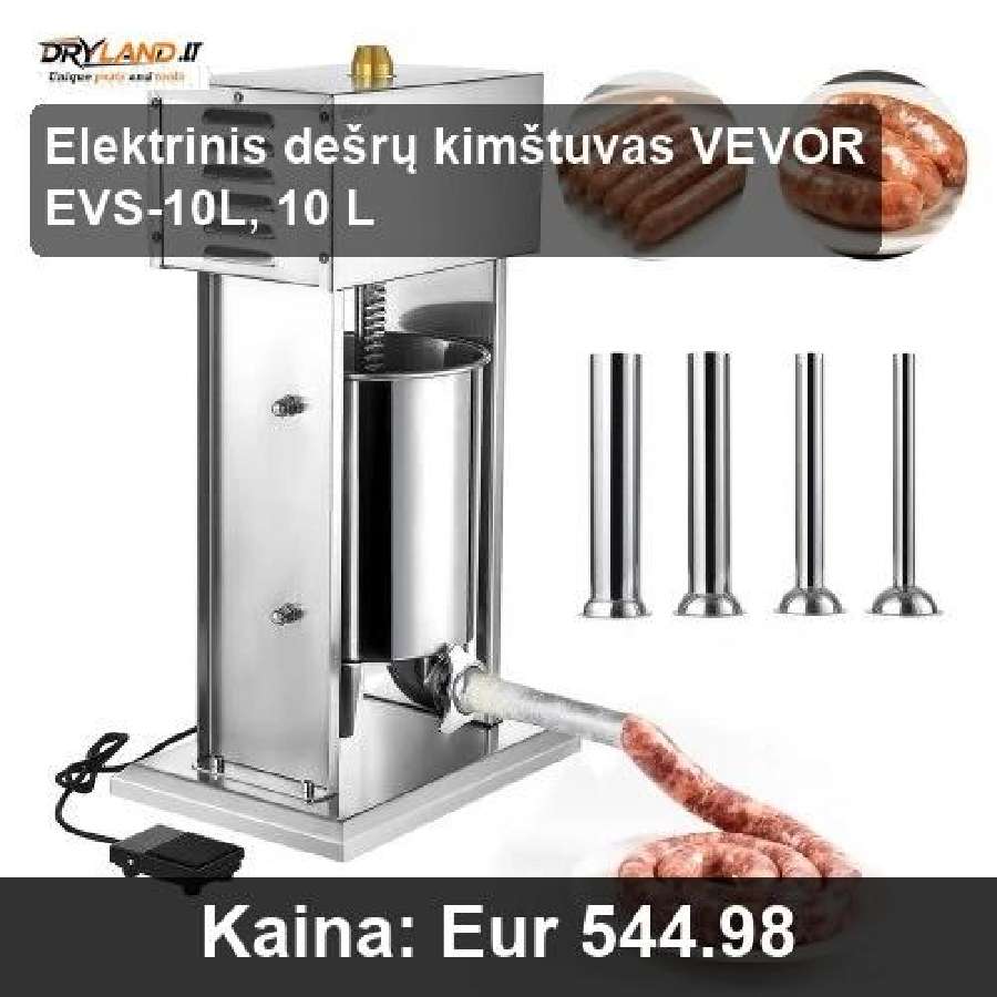 Dešrų Kimštuvas – Namų ir Komercinei Produkcijai - nuotraukos Nr. 24