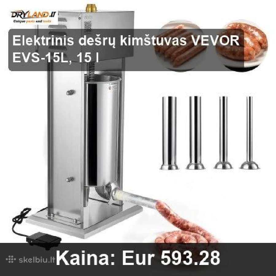 Dešrų Kimštuvas – Namų ir Komercinei Produkcijai - nuotraukos Nr. 25