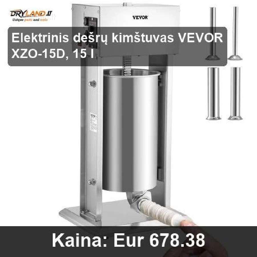 Dešrų Kimštuvas – Namų ir Komercinei Produkcijai - nuotraukos Nr. 27