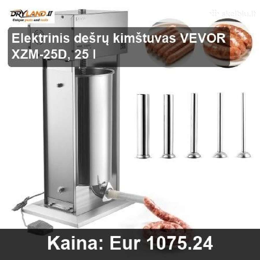 Dešrų Kimštuvas – Namų ir Komercinei Produkcijai - nuotraukos Nr. 29