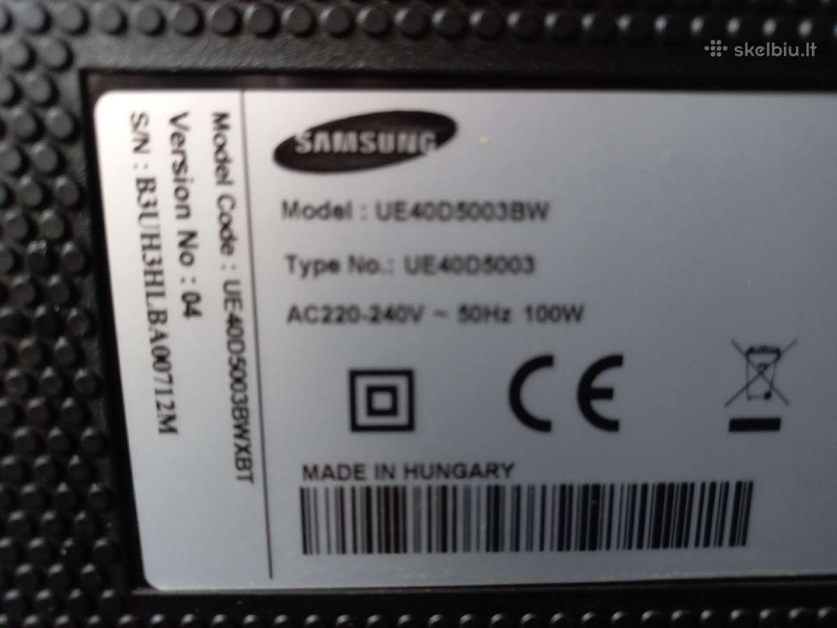 Naudotas "Samsung" televizorius Garliavoje - nuotraukos Nr. 4